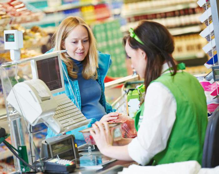 Job responsibilities of a cashier in a store