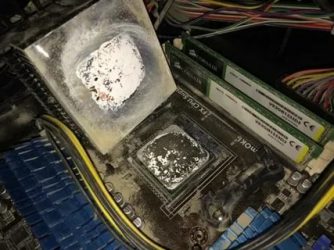 How does thermal paste affect computer performance?