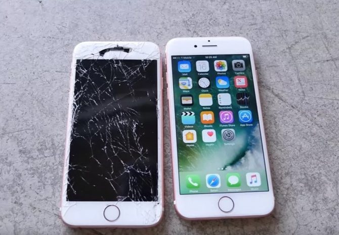 iPhone broke under warranty
