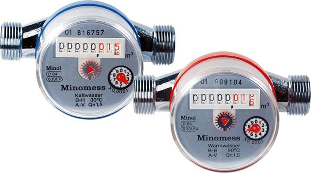 Minomess water meters